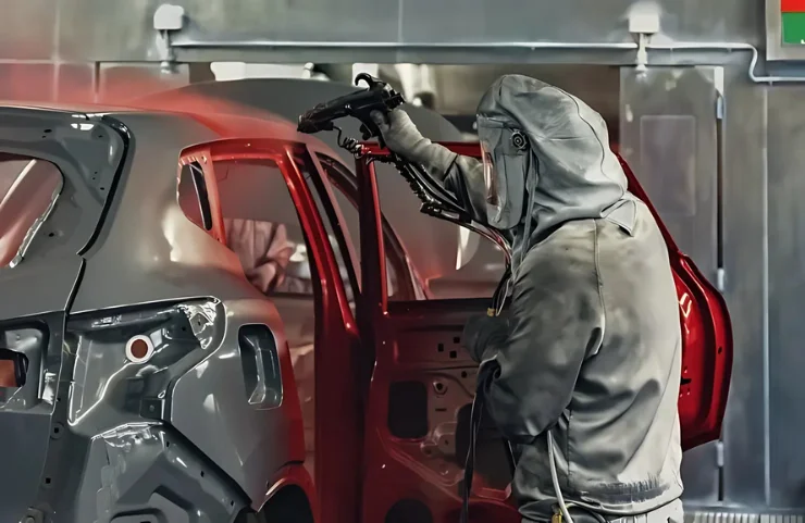 Car Denting and Painting Service Center in Pokharan Road, Thane