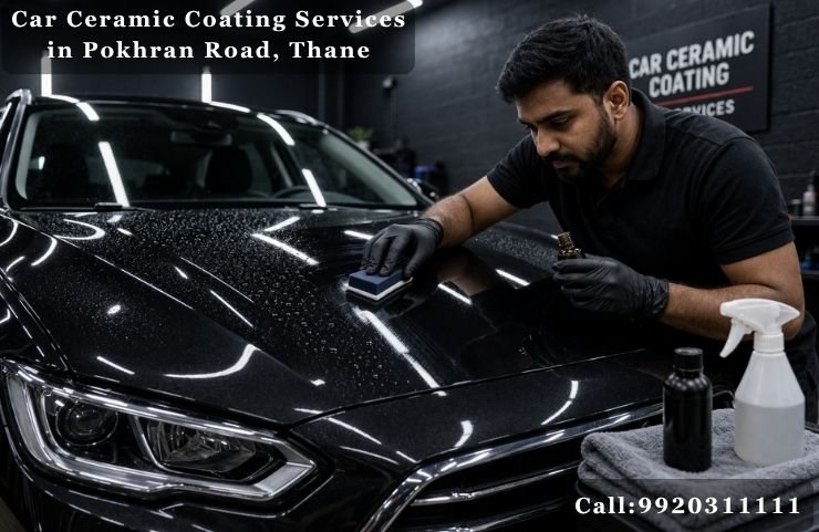 Car Ceramic Coating Services in Pokhran Road, Thane
