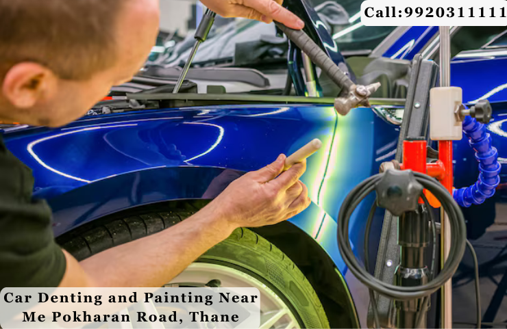 Car Denting and Painting Near Me Pokharan Road, Thane