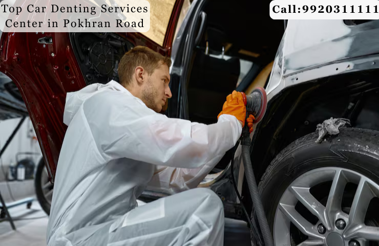Top Car Denting Services Center in Pokhran Road