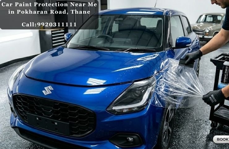 Car Paint Protection Near Me in Pokharan Road, Thane
