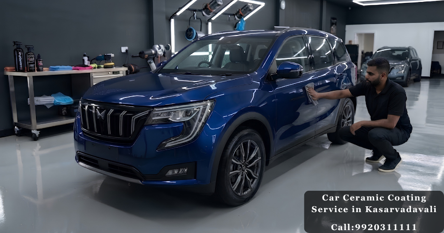 Car Ceramic Coating Service in Kasarvadavali