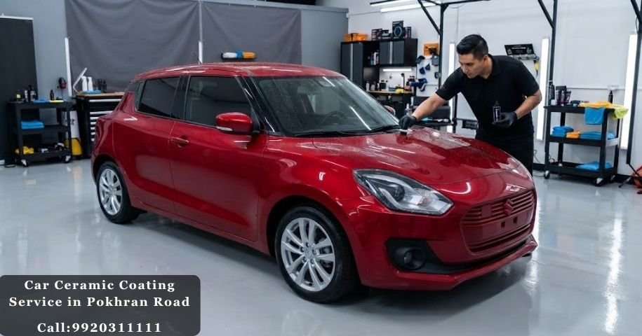Car Ceramic Coating Service in Pokhran Road