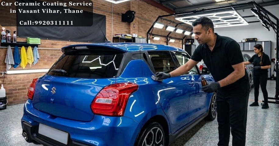 Car Ceramic Coating Service in Vasant Vihar, Thane