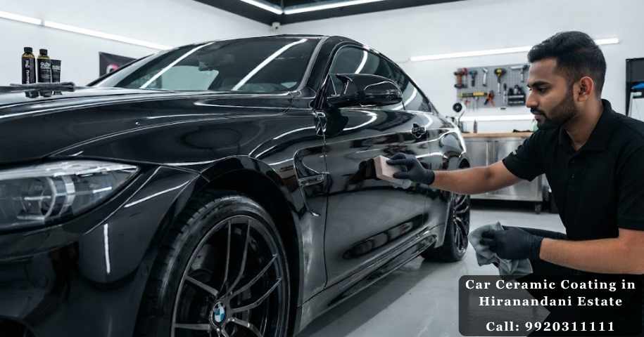 Car Ceramic Coating in Hiranandani Estate